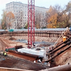 Жилой дом г. Москва, Норильская улица. Котлован